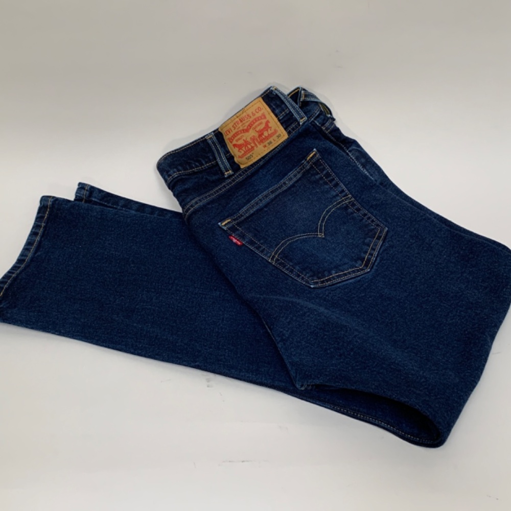 Levi's 505 Men's Jeans Size 38x30 Medium Wash Denim 5 Pocket Zip Up Blue Denim